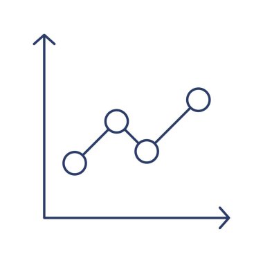 Büyüme grafiği simgesi pazarlanıyor