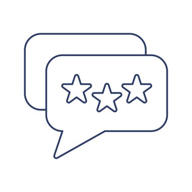 Modern sohbet baloncuğu vektörü