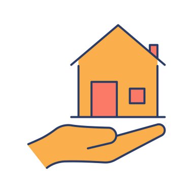 ev devir teslim simgesi sat