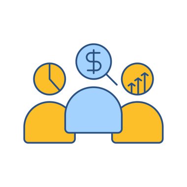 ticari mali yönetim ekibi simgesi