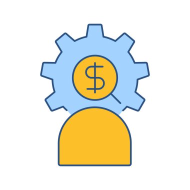 İş yönetimi teknisyeni simgesi