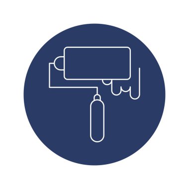 Duvar boyası fırça simgesi