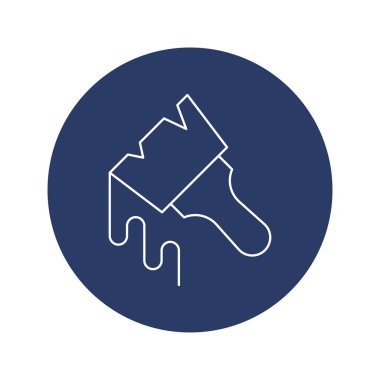 ev rengi boya fırça simgesi