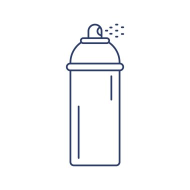 Duvar boyası renk spreyi simgesi