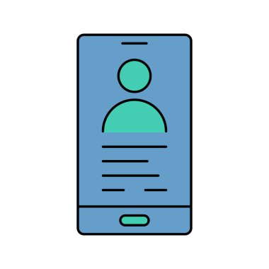 akıllı telefon profili simgesi