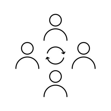 İnsan kaynakları yönetim simgesi