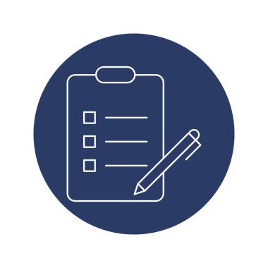 İnsan hastalığı reçete panosu simgesi