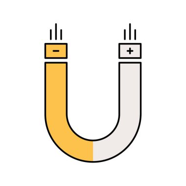 Modern technology electromagnetic energy icon