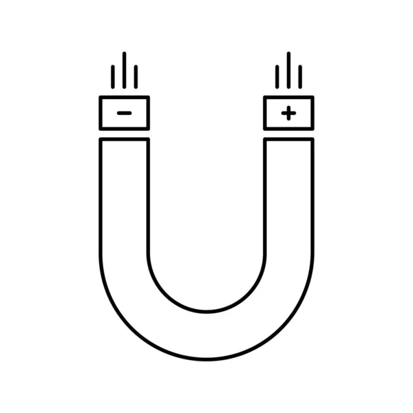 Modern Technology Electromagnetic Energy Icon — Stock vektor