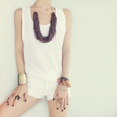 şık takı kız moda