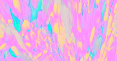 4K animasyon döngüsü. Soyut, renkli, soğuk bir arka plan. Tasarım ve müzik için ideal yaratıcı modern duvar kağıdı