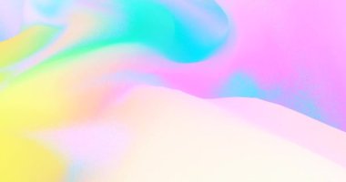 4K animasyon döngüsü. Soyut, renkli, soğuk bir arka plan. Tasarım ve müzik için ideal yaratıcı modern duvar kağıdı