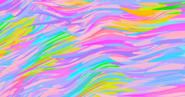 Zapętlona Animacja Abstrakcyjne Kolorowe Chłodne Tło Idealna Kreatywna Nowoczesna Tapeta — Wideo stockowe
