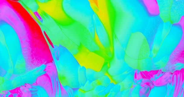 Looped Animation Abstract Colorful Chill Background Ideal Creative Modern Wallpaper — Stock Video