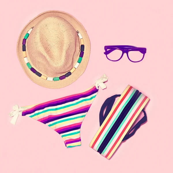 Bright summer beach look. — Stock Photo, Image