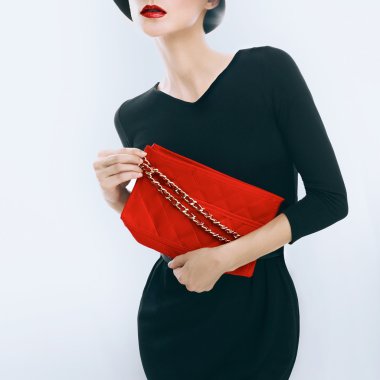 retro tarzı. zarif cazibe hanım