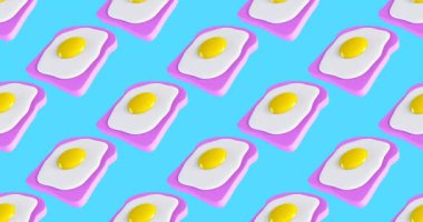 Minimum hareketli 3D sanat. Modern animasyon sanatı