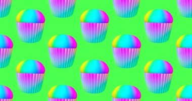 Minimum hareketli 3D sanat. Modern animasyon sanatı
