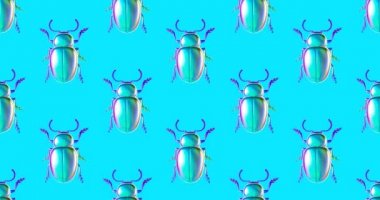 Minimum hareketli 3D sanat. Modern animasyon sanatı