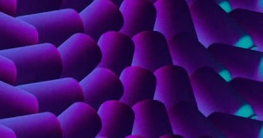 Minimum hareketli 3D sanat. Modern animasyon sanatı