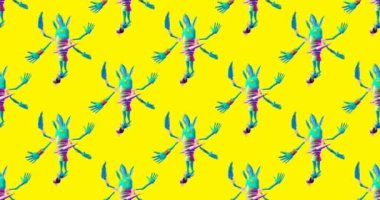 Minimum hareketli 3D sanat. Modern animasyon sanatı