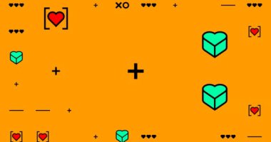 4K animasyon döngüsü. Soyut geometri arka planı. Tasarım ve müzik için ideal yaratıcı modern duvar kağıdı 