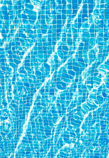 Pool Blue Water Minimalist Fashion Background Relax Vacation Spa Concept — Stock Photo, Image