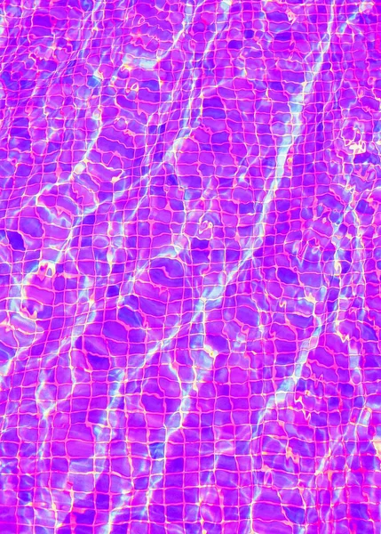 Zwembad Water Minimalistische Mode Achtergrond Trendy Kleuren Combinatie Zeer Peri — Stockfoto
