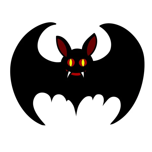 Vetor de desenho de morcego —  Vetores de Stock