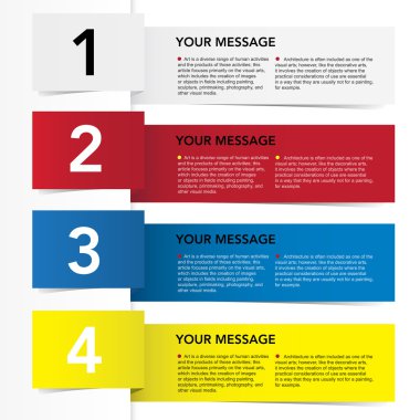 soyut origami konuşma balonu.