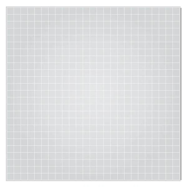 Gray graph paper background. — Stock Vector