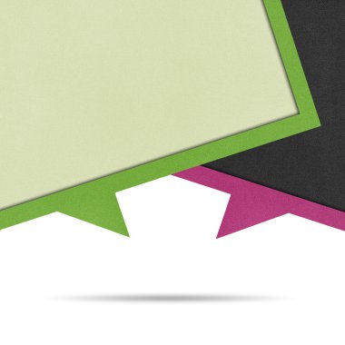 kabarcık talk origami kağıt geri dönüştürülmüş..