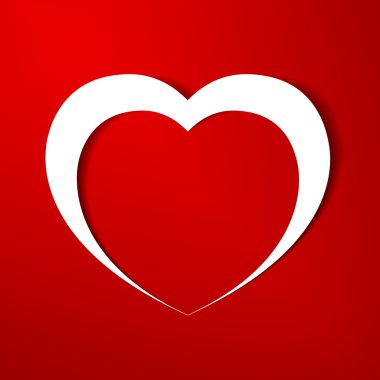 soyut kalp kağıt background.illustration eps10