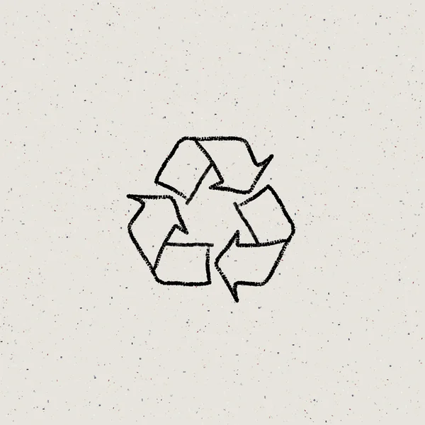 Hintergrund aus recyceltem Papier. — Stockvektor