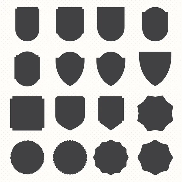 Set de insignias y etiquetas retro vintage — Vector de stock