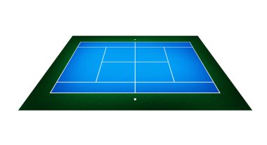 Tenis Kortu çizimi