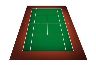 Tenis Kortu çizimi