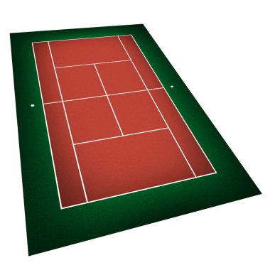 Tenis Kortu çizimi