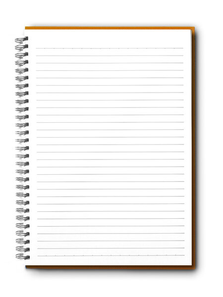 Ноутбук на белом
