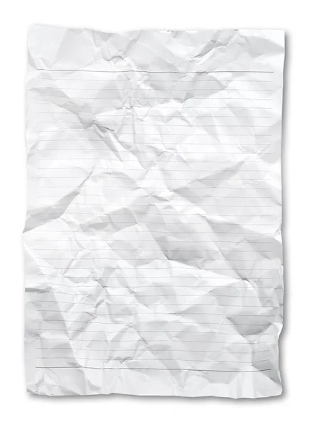 Wrinkled paper — Stock Photo, Image