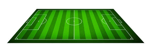 Illustrazione di un campo di calcio — Foto Stock