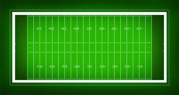 American football field — Stock Photo, Image