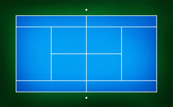 Ilustración de pista de tenis —  Fotos de Stock