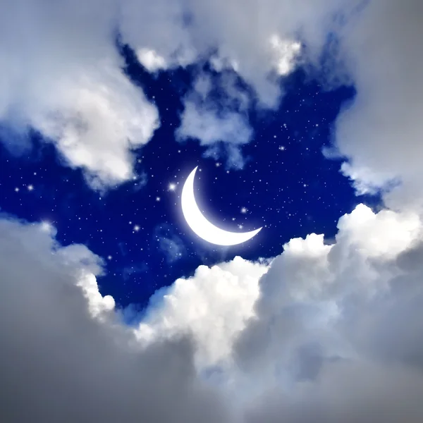 Stella nel cielo notturno . — Foto Stock