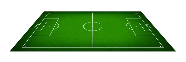 Illustration of a soccer field — Stock Photo, Image