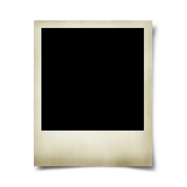 Blank photo on white background. — Stock Photo, Image