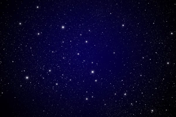 Estrella en la galaxia oscura — Foto de Stock