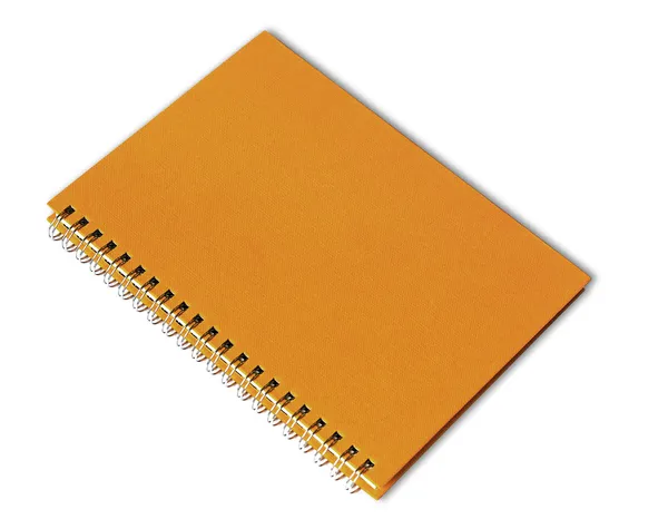 Cuaderno sobre blanco — Foto de Stock