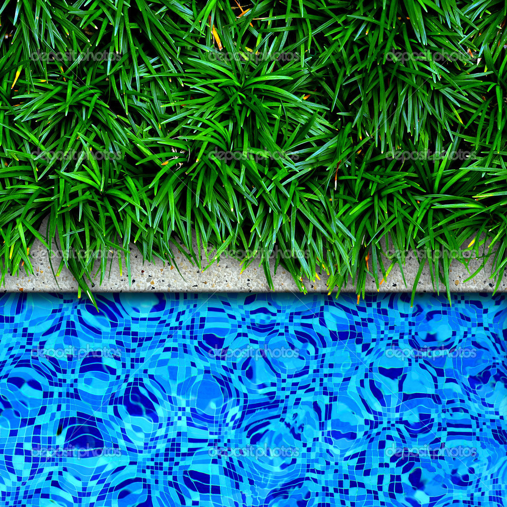 Swimming pool edge background. Stock Photo by ©kanate 26647869