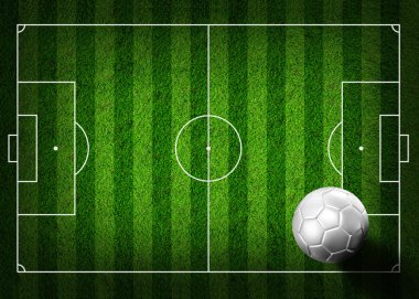çim sahada futbol futbol